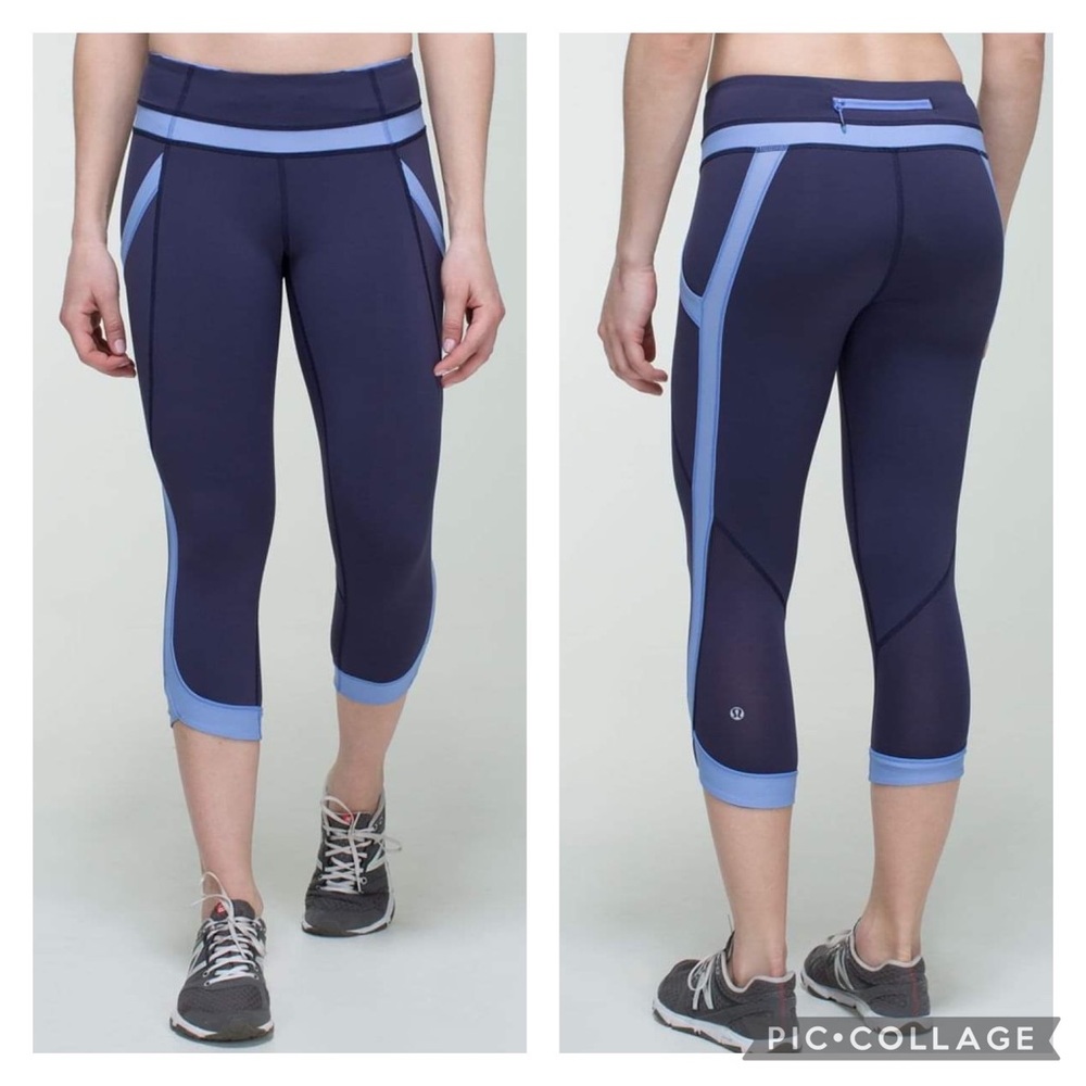 Lululemon Chase Me Crop II Size 6